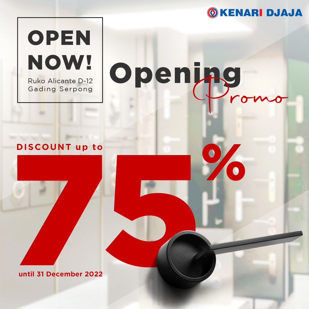 We Are Open Now! Kenari Djaja Gading Serpong | We Are Open Now! Kenari
